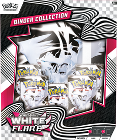 POKEMON - SCARLET AND VIOLET - SV10.5 WHITE FLARE BINDER COLLECTION - NEW RELEASE