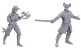 DUNGEONS & DRAGONS - UNPAINTED MINIATURES:   SPECIAL EDITION BALDUR'S GATE 3 - WYLL & KARLACH  #WZK96367 - NEW RELEASE