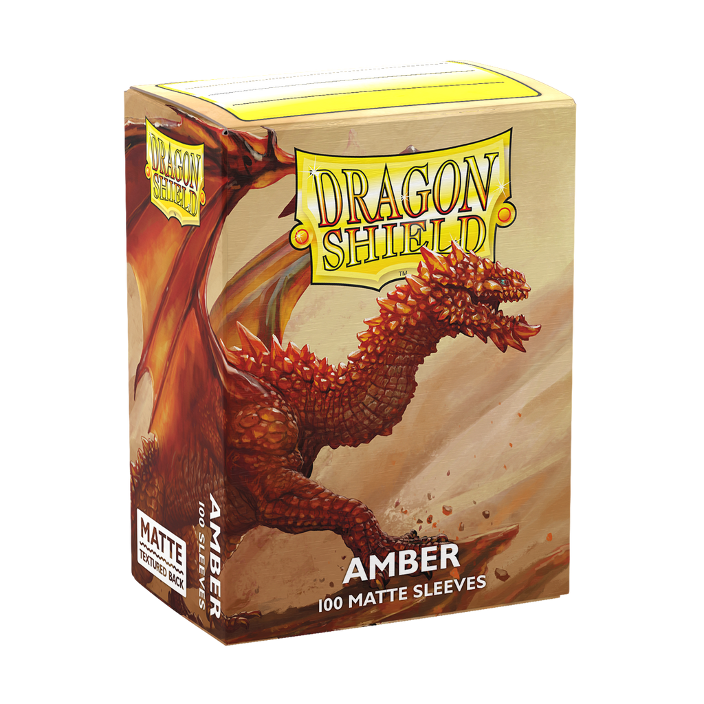 DRAGON SHIELD DECK SLEEVES  -  MATTE EMBER 100CT