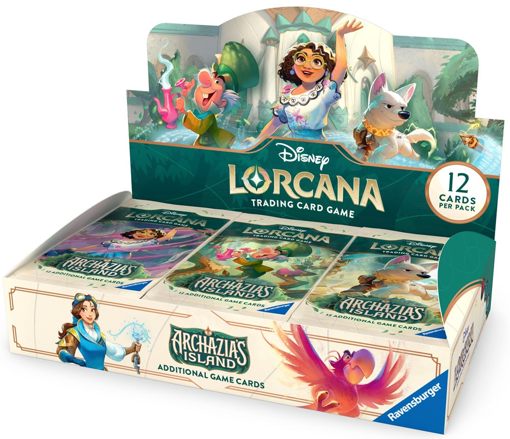 DISNEY LORCANA:  SET 7 ARCHAZIA’S ISLAND BOOSTER BOX