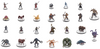 DUNGEONS & DRAGONS ICONS -  ADVENTURES FROM BALDUR'S GATE 8CT BOOSTER BRICK