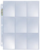 ULTRA PRO - PLATINUM SERIES - (1x INDIVIDUAL)  - 9 POCKET PAGE