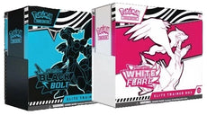 POKEMON - POKEMON SV10.5 BLACK BOLT / WHITE FLARE ELITE TRAINER - SET COMBO - NEW RELEASE