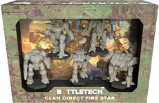 BATTLETECH: Miniature Force Pack  CLAN DIRECT FIRE STAR - CAT35760