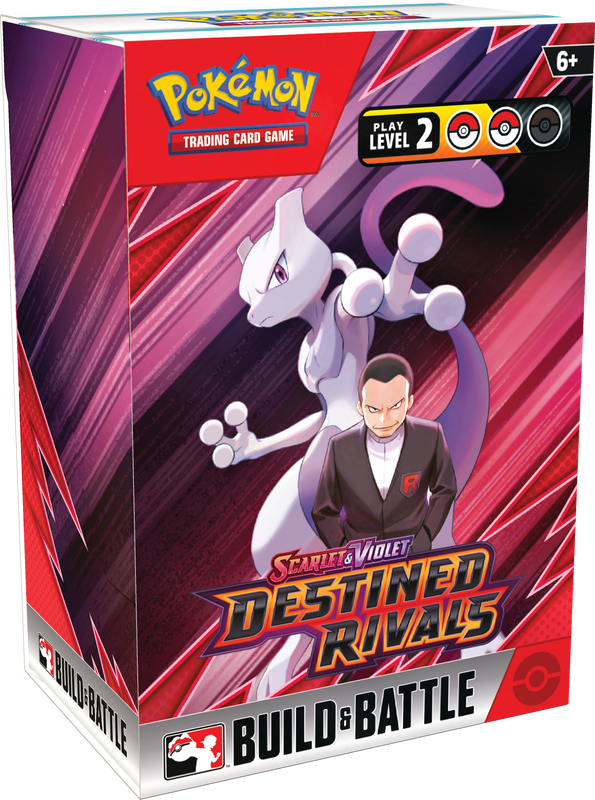 POKEMON - SCARLET AND VIOLET - DESTINED RIVALS - BUILD & BATTLE BOX - NEW RELEASE