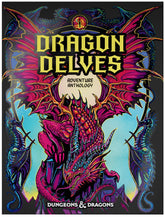 DUNGEONS & DRAGONS - DRAGON DELVES AN ADVENTURE ANTHOLOGY HC ALT COVER