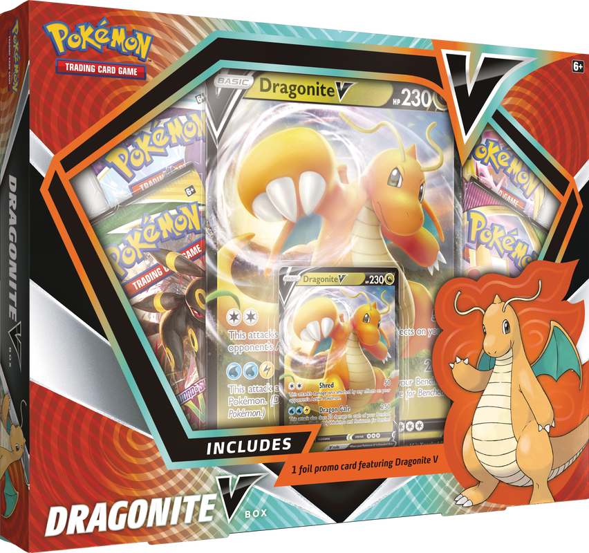 POKEMON - POKEMON EVOLVING SKIES DRAGONITE V BOX