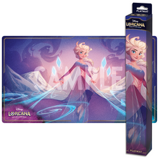 DISNEY LORCANA -  PLAYMAT SET 6 MAT- B - ELSA - FROZEN - (Azurite Sea)