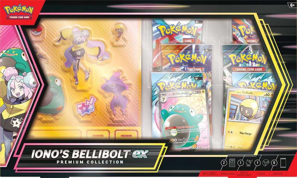 POKEMON - POKEMON IONO’S BELLIBOLT EX PREMIUM COLLECTION- NEW RELEASE