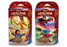 DISNEY LORCANA   - SET 8 - REIGN OF JAFAR STARTER DECKS - SET OF 2 - NEW RELEASE
