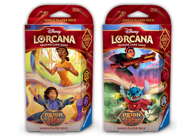 DISNEY LORCANA - SET 8 - REIGN OF JAFAR STARTER DECKS - SET OF 2