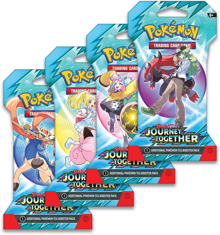 POKEMON - POKEMON SV9 JOURNEY TOGETHER SLEEVED BOOSTER PACK (2025) - NEW RELEASE