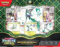 POKEMON - PALDEAN FATES - MEOWSCARADA EX PREMIUM COLLECTION BOX