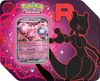 POKEMON TEAM ROCKET TIN SET MEWTWO