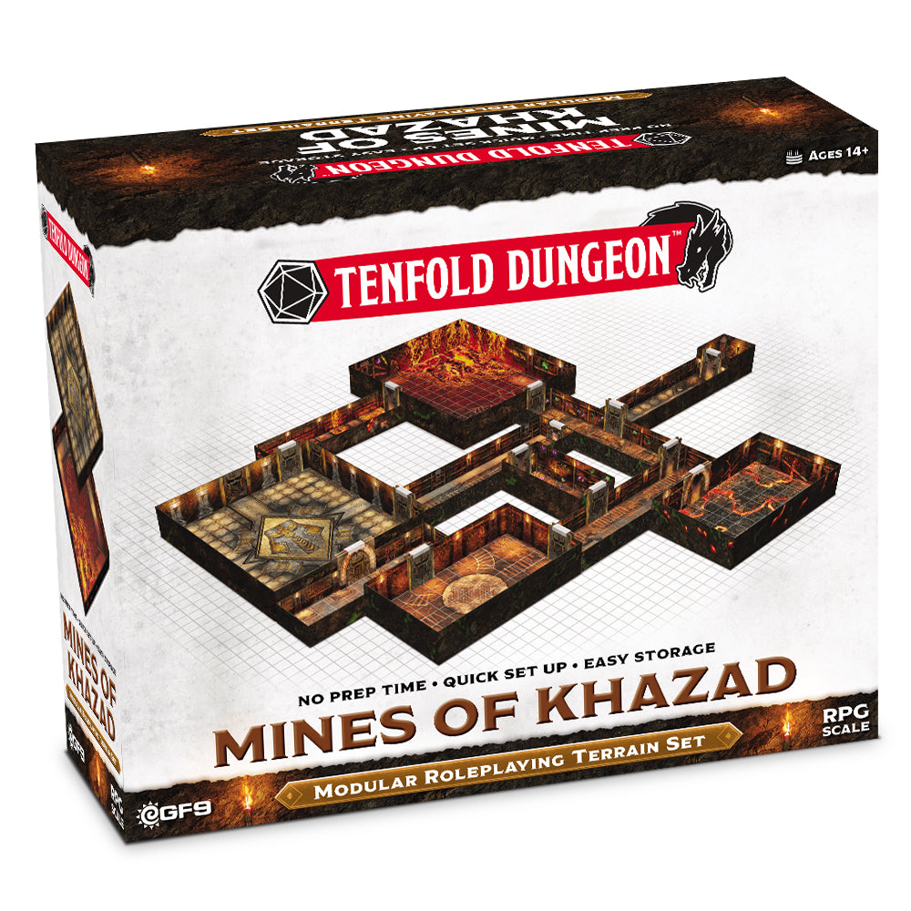 TENFOLD DUNGEON TERRAIN SET: MINES OF KHAZAD
