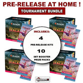MTG - MURDERS AT KARLOV MANOR - PRERELEASE KIT SET OF 4 AT HOME TOURNAMENT -PLUS 4 BONUS BOOSTER PACKS