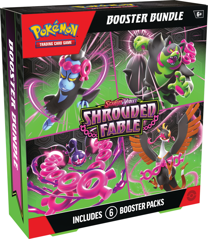 POKEMON - SCARLET AND VIOLET  -  POKEMON SV6.5 SHROUDED FABLE BOOSTER BUNDLE