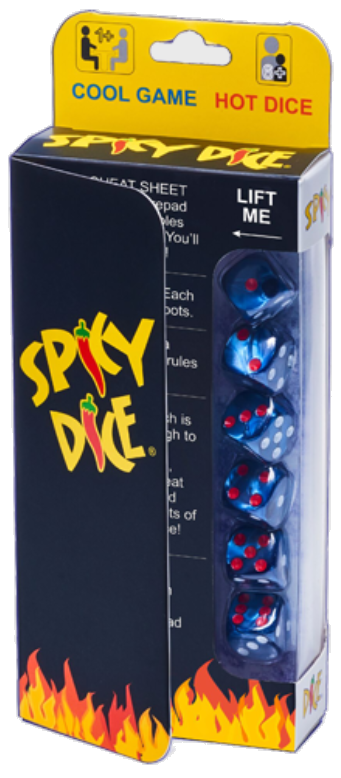 SPICY DICE -  BLUE