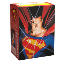 DRAGON SHIELD DECK SLEEVES  -  SUPERMAN - AT-16095