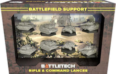 BATTLETECH:  Miniature Force Pack  BATTLEFIELD SUPPORT RIFLE & COMMAND LANCES - CAT35777