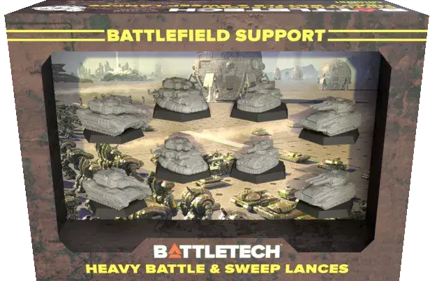 BATTLETECH  - HEAVY BATTLE & SWEEP LANCES - CAT35778 - NEW RELEASE