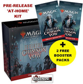 MTG - INNISTRAD:  CRIMSON VOW - PRE-RELEASE 'AT HOME' KIT  (INCLUDES 2 FREE BOOSTERS)