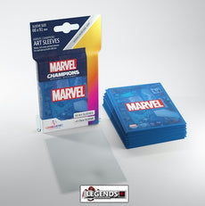 GAMEGENIC - SLEEVES - MARVEL SLEEVES - BLUE  (50CT)