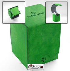 GAMEGENIC - DECK BOX - SQUIRE CONVERTIBLE +100 - GREEN