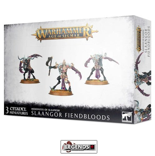 WARHAMMER AGE OF SIGMAR - HEDONITES - SLAANGOR FIENDBLOODS OF SLAANESH  (2021)