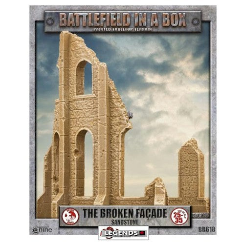 BATTLEFIELD IN A BOX - BROKEN FACADE - SANDSTONE