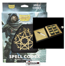 DRAGON SHIELD SPELL CODEX - 160 PORTFOLIO IRON GREY