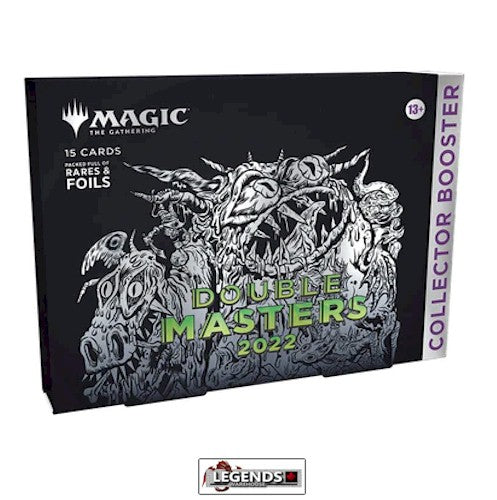 MTG - DOUBLE MASTERS 2022  - COLLECTOR    BOOSTER PACK  - OMEGA BOX      ENGLISH