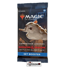 MTG - COMMANDER LEGENDS - BATTLE FOR BALDUR'S GATE - SET BOOSTER PACK - ENGLISH