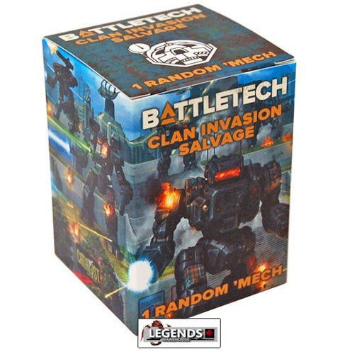 BATTLETECH - SALVAGE - CLAN INVASION  -  RANDOM BLIND BOX