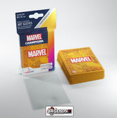 GAMEGENIC - SLEEVES - MARVEL SLEEVES - ORANGE  (50CT)
