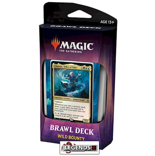 MTG THRONE OF ELDRAINE BRAWL DECKS 2019  WILD BOUNTY