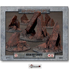 BATTLEFIELD IN A BOX - MARS - ROCK OUTCROPS    (2022)  BB642