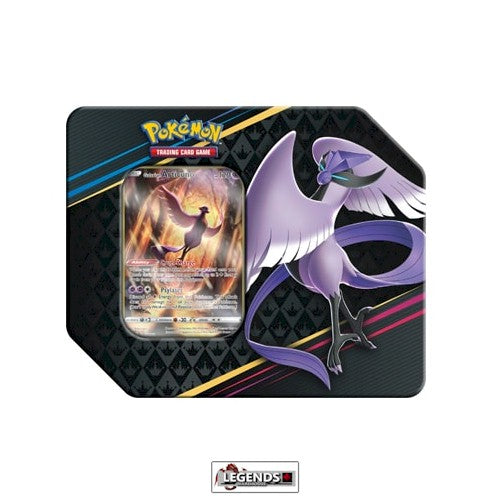 POKEMON - CROWN ZENITH - GALARIAN ARTICUNO TIN     (NEW-2023)