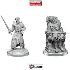 DUNGEONS & DRAGONS - UNPAINTED MINIATURES:   DEAD WARLORD   #WZK90591