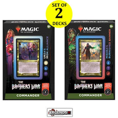 MTG - THE BROTHERS' WAR - COMMANDER DECKS - SET OF 2 - ENGLISH