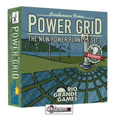 POWER GRID RECHARGED  NEW POWER PLANT  CARDS SET- 2