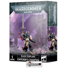 WARHAMMER 40K - BLACK TEMPLARS - EMPEROR'S CHAMPION  (2021)