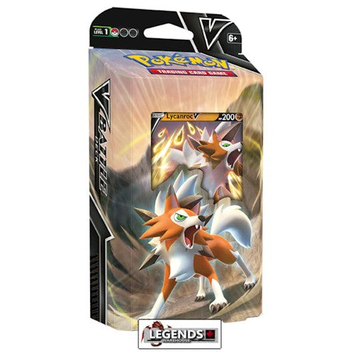 POKEMON - V BATTLE DECK - LYCANROC          (NEW - 2022)