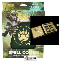 DRAGON SHIELD SPELL CODEX - 160 PORTFOLIO FOREST GREEN