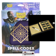DRAGON SHIELD SPELL CODEX - 160 PORTFOLIO PURPLE