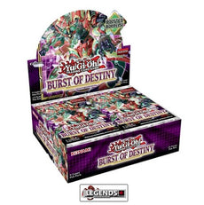 YU-GI-OH  - LEGENDARY DUELIST - BURST OF DESTINY   BOOSTER BOX