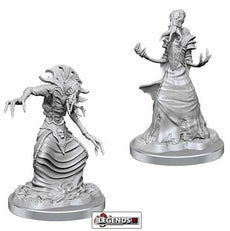 DUNGEONS & DRAGONS - UNPAINTED MINIATURES:   MIND FLAYERS          #WZK90527