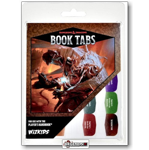 DUNGEON & DRAGONS -  BOOK TABS   PLAYER'S HANDBOOK