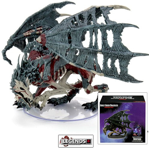 DUNGEONS & DRAGONS ICONS -  BONEYARD - PREMIUM SET - GREEN DRACOLICH