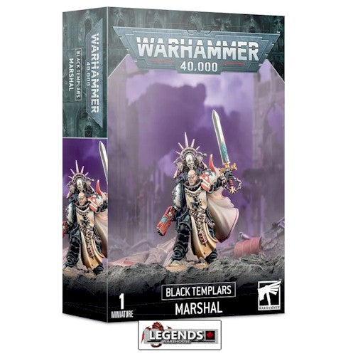 WARHAMMER 40K - BLACK TEMPLARS - MARSHAL  (2021)